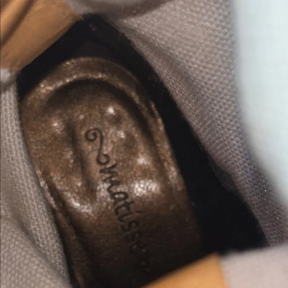 Matisse Coachella Tan Leather and Canvas Boots - Picture 13 of 16